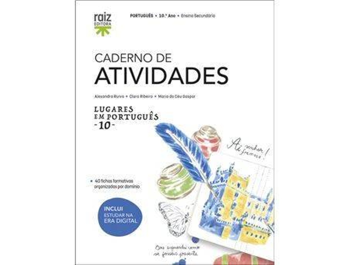 Caderno De Atividades Lugares Em Português 10.º Ano Caderno De ...