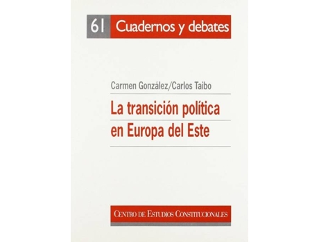 Livro Transicion Politica En Europa Del Este de Carmen Et Al Gonzalez (Espanhol)