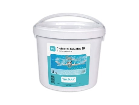 Cloro NATUUR 5 Ações Tablet 250 Gr