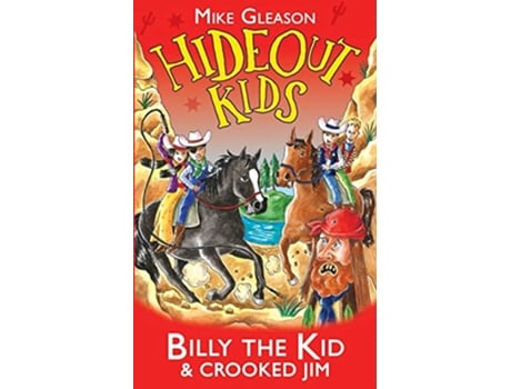 Livro Billy the Kid Crooked Jim Book 6 Hideout Kids de Mike Gleason (Inglês)