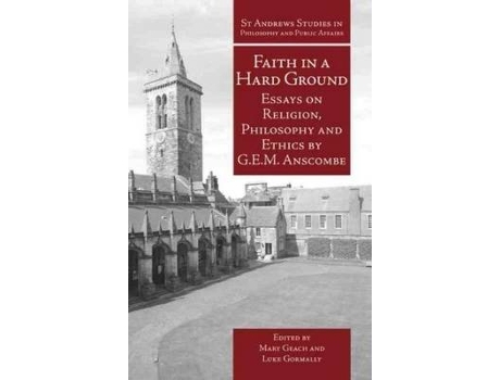 Livro faith in a hard ground de g.e.m. anscombe (inglês)