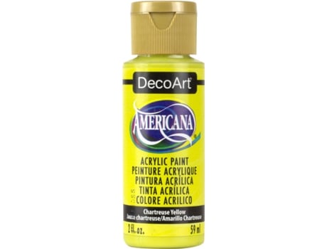 Tinta Acrílica AMERICANA Amarelo Chartreuse (59 ml)