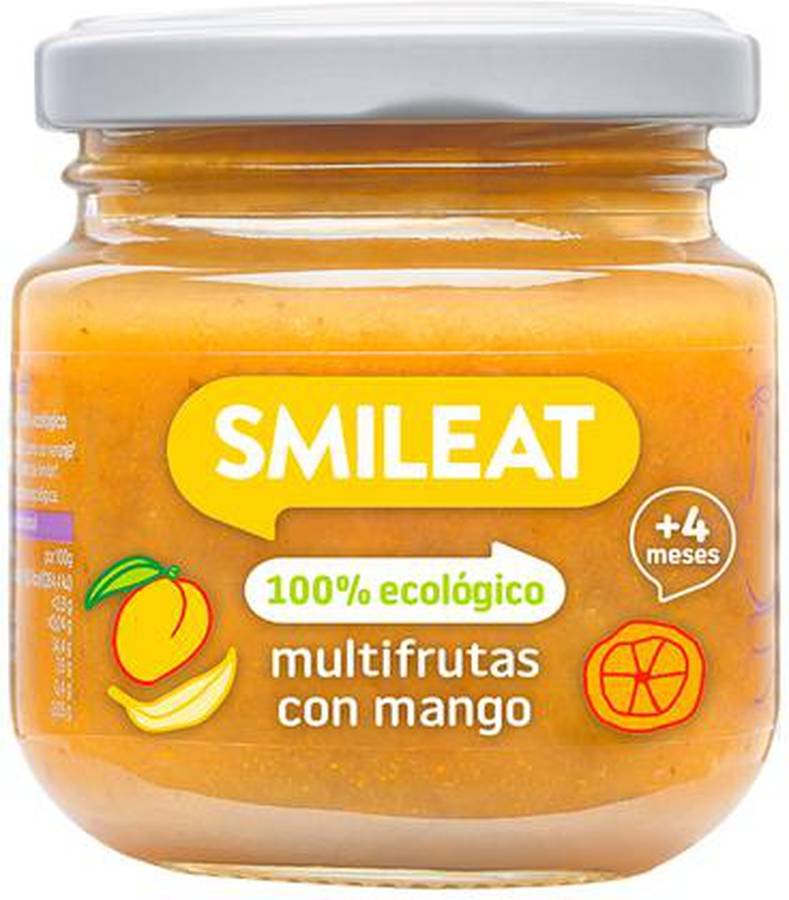 SMILEAT - MULTIFRUTAS ECOLÓGICO (+4M, 130 G)