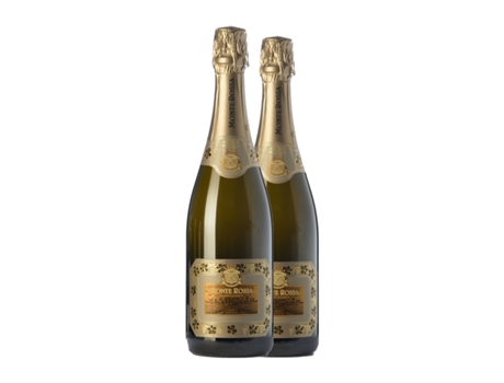 Espumante MONTE ROSSA Sansevè Satèn Chardonnay Franciacorta (0.75 L - 2 Unidades)