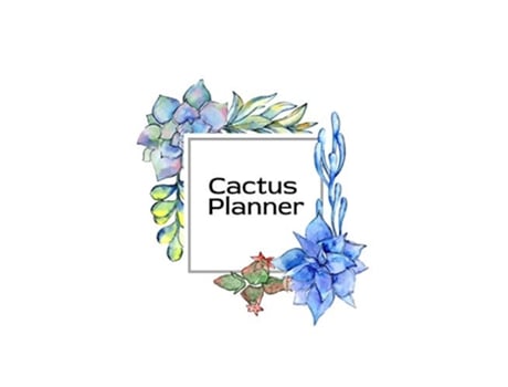 Livro Cactus Planner de Joy Bloom (Inglês)