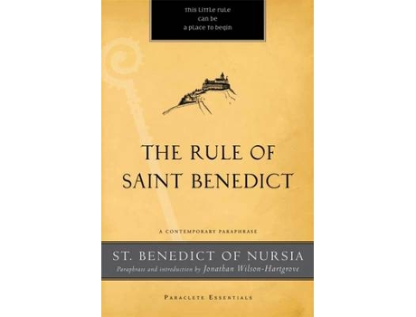 Livro the rule of saint benedict de st. benedict of nursia (inglês)