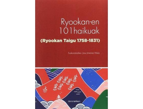 Livro Ryookan-en 101 haikuak de Daigu Ryokan (Espanhol)