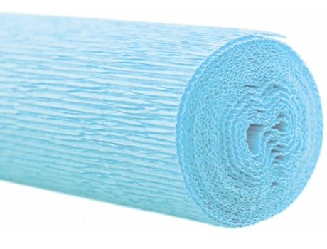 Papel Crepe WEROLA Florist (Azul Claro - 0,5 x 2,5 m)