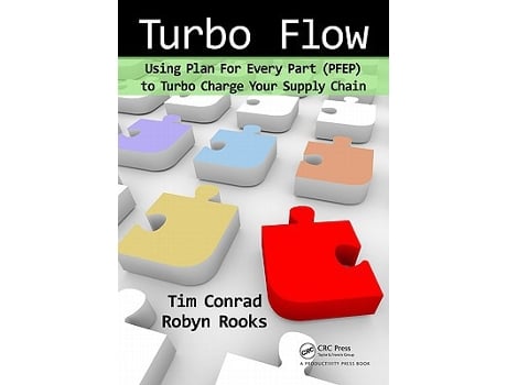 Livro Turbo Flow de Tim Conrad e Robyn Rooks (Inglês)