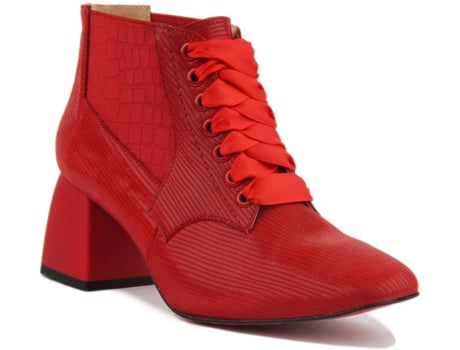 Botas de Mulher JUSTINREESS ENGLAND Vermelho (36)