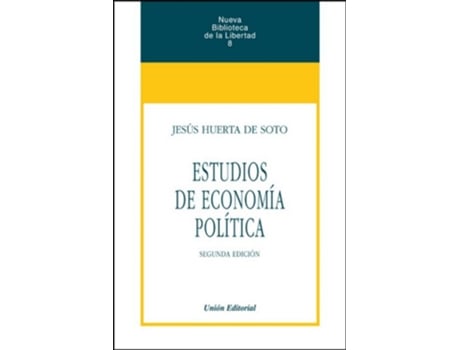 Livro Estudios De Economia Politica de Jesus Huerta De Soto (Espanhol)