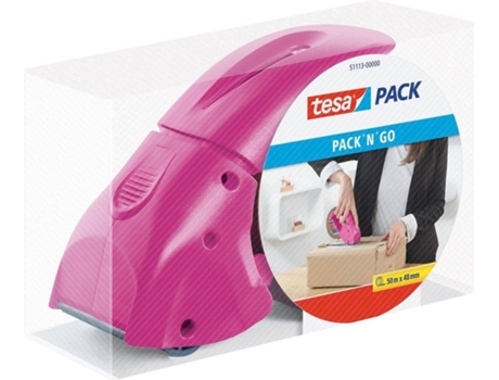 Dispensador manual Pack n Go rosa 171 x 68 x 115 mm