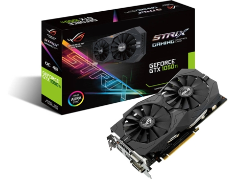 Pgv  Nvidia Gtx 1050 Ti Rog Strix  Oc 4gb Gddr5 Pcie3