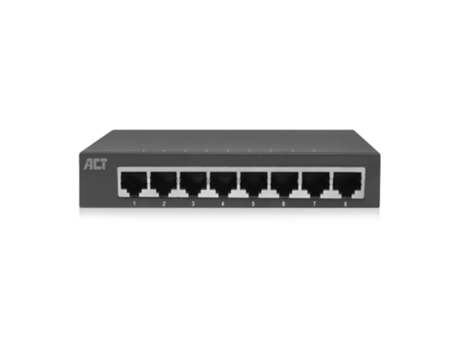 Switch ACT Act Ac4418 Network Unmanaged Gigabit Ethernet 10/100/1000 Grey