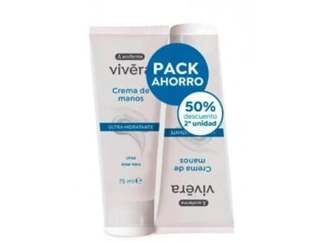 Pack Duplo Creme de Mãos Ultrahidratante 2 x 75 ml VIVERA