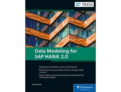 Livro data modelling for sap hana 2.0 de anil bavaraju (inglês)