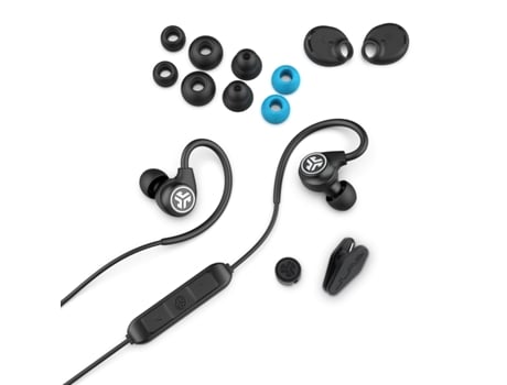 Jlab Fit Sport 3 Auriculares Inalámbrico Gancho de Oreja Dentro de Oído Banda para Cuello Deportes Microusb Bluetooth Negro