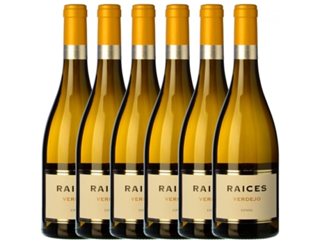 Vinho RAÍCES IBÉRICAS Raíces Ibéricas Verdejo Vino De La Tierra De Castilla Y León (0.75 L - 6 unidades)