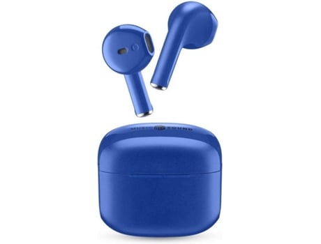 Auriculares Bluetooth True Wireless MUSIC SOUND BTMSTWSS (Outlet Grade A - In Ear - Microfone - Azul)