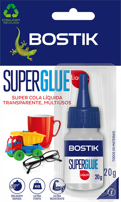 COLLA LIQUIDA CIANOACRILICA SUPER CONTROL GR.5 BOSTIK - CARTAMEA