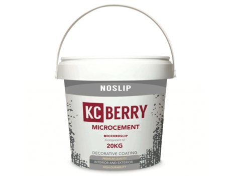 Microcimento Micronoslip 20 Kg KC BERRY