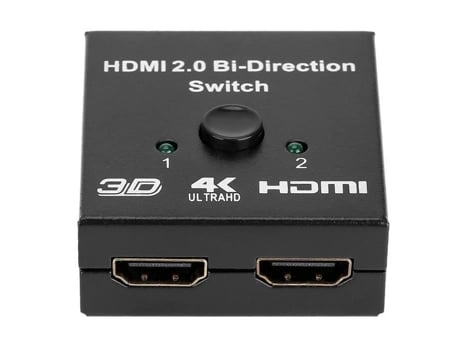 FYDUN Hdmi Switch Suporte 4K Hdmi Switch 2 Entrada para 1 Saída Hdmi Splitter Hdmi Switch