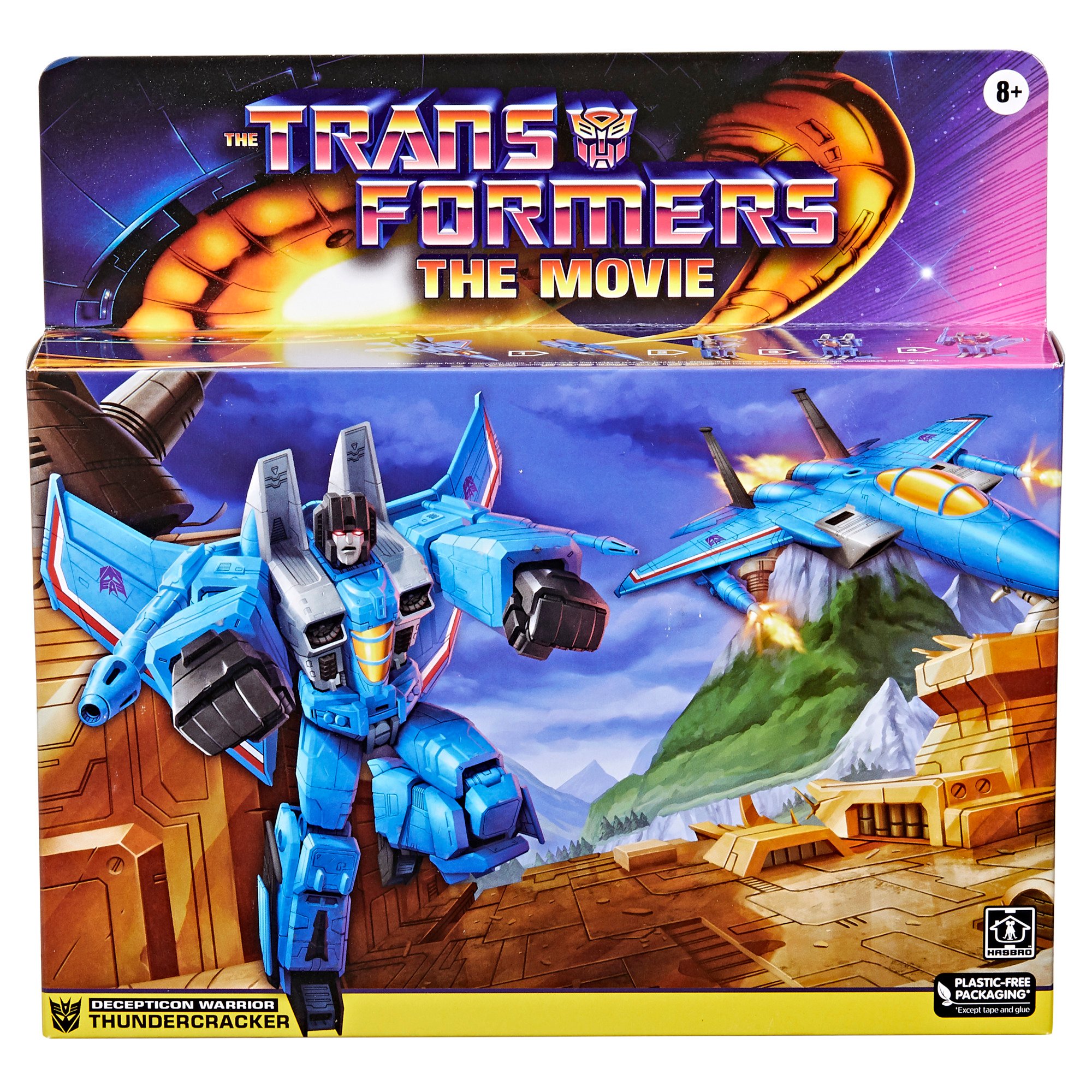 Figura TRANSFORMERS Retro TRANSFORMERS: O Filme Thundercracker TRANSFORMERS  (Idade recomendada: 8 anos)