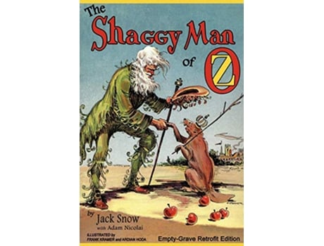 Livro Shaggy Man of Oz de Jack Snow e Adam Nicolai (Inglês)