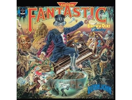 CD Elton John - Captain Fantastic And The Brown Dirt Cowboy