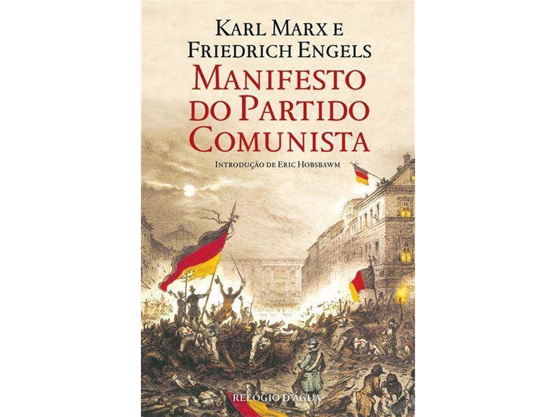 Livro Manifesto Do Partido Comunista De Karl Marx E Friedrich Engels Português Wortenpt 5047