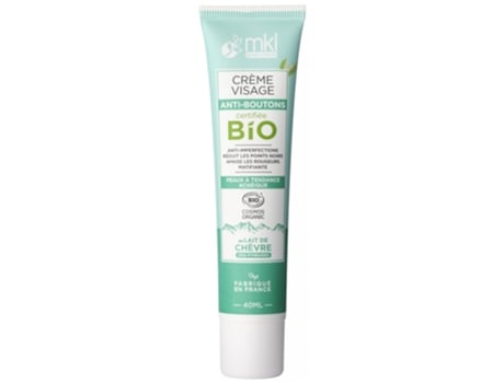 Creme facial anti-manchas de leite de cabra orgânico 40 ml MKL GREEN NATURE