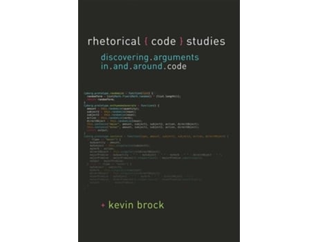 Livro Rhetorical Code Studies de Kevin Brock (Inglês - Capa Dura)