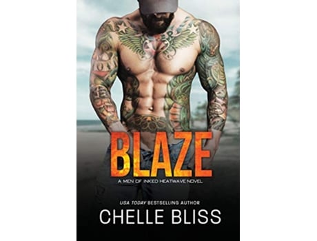 Livro Blaze 4 Men of Inked Heatwave de Chelle Bliss (Inglês - Capa Dura)