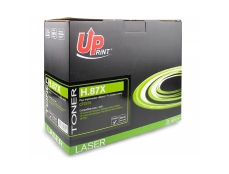 Toner Preto UPRINT Hp 87X Compatível com Sua Impressora Hp Flow Mfp M 527 Hp M 506 Hp Mfp M 520 Hp Mfp M527 Hp Laserjet Pro