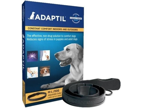 Coleira para Cães  Adaptil Anti-Stress (Preto - 70cm - L - Porte Grande)