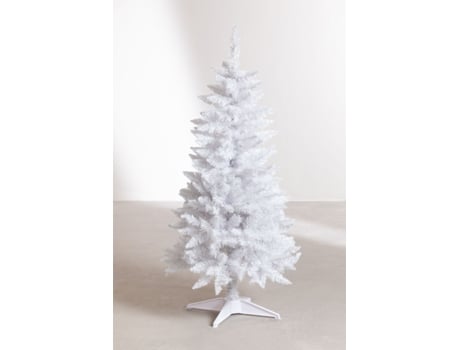 Árvore de Natal SKLUM (Pvc - Branco - 123 cm)