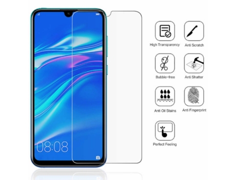 Película Vidro Temperado FaceMobile Huawei Y7 2019