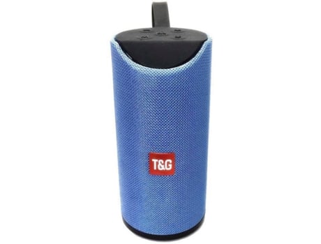 Coluna Bluetooth RITTEREC TG113 (Azul - 10 W - Alcance: até 10 m)