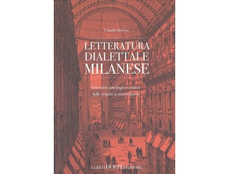 Livro Letteratura Dalettale Milanese de Claudio Beretta (Italiano)