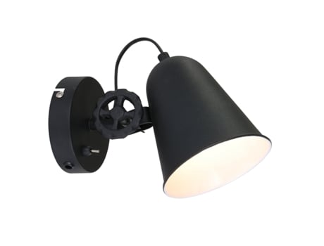 Candeeiro ANNE LIGHT AND HOME Dolphin 1323ZW (Preto)