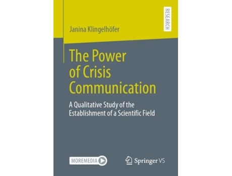 Livro The Power of Crisis Communication de Janina Klingelhöfer (Inglês)