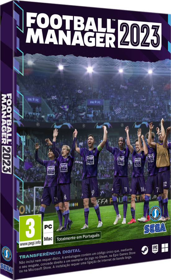 Jogo PC Football Manager 2023 (Código de Descarga na Caixa)