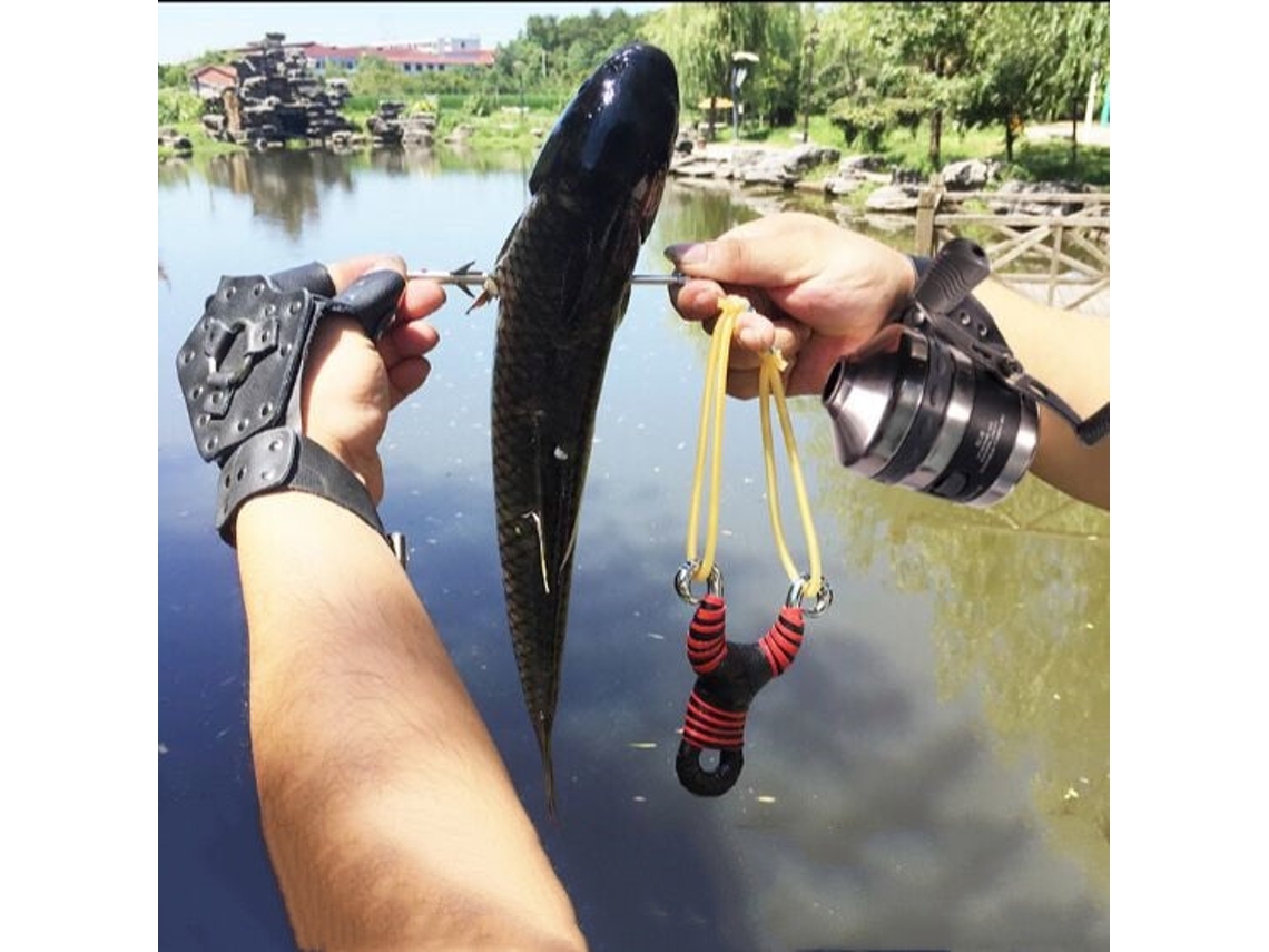 Estilingue Pesca Flecha