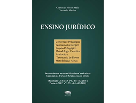 Livro Ensino Jurídico de Cleyson de Moraes Mello e Vanderlei Martins (Português do Brasil)