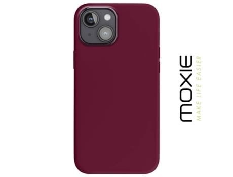 Capa para iPhone 15 MOXIE Rígida Vermelho