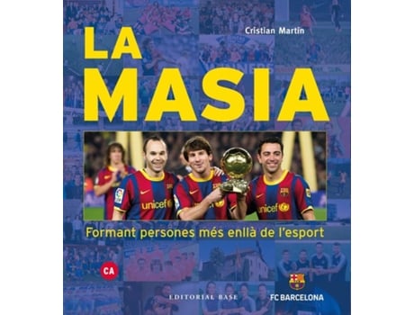 Livro La Masia de Cristian Martín (Catalão)