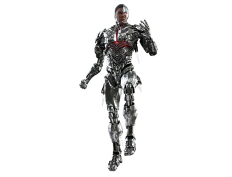 Figura Hot Toys JUSTICE LEAGUE Filme: Snyder Cut Cyborg 12 Figura de Ação