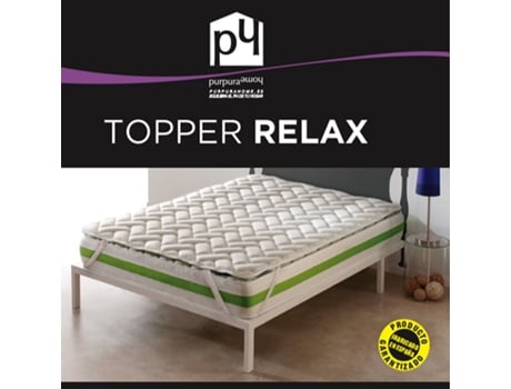 Topper Visco Relax 3 Cm para Cama de 160 Cm. CASA ROXA