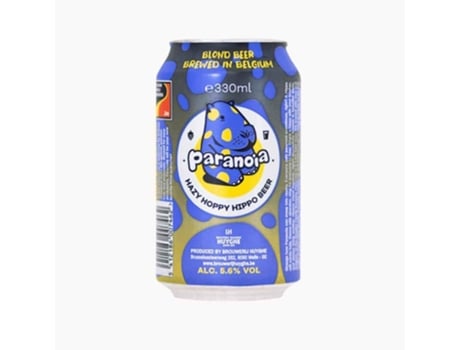 Cerveja PARANOIA Hazy Hoppy Blond 33 cl (1 unidade)