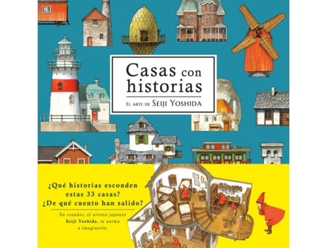 Livro Casas Con Historias de Seiji Yoshida (Espanhol)